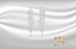 Cluster Diamond earrings